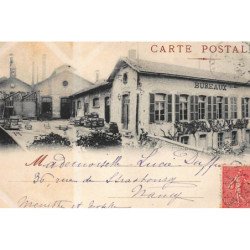 BAYEL : bureaux et entrée de la verrerie - etat