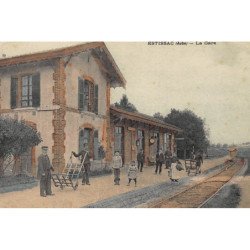 ESTISSAC : la gare - etat
