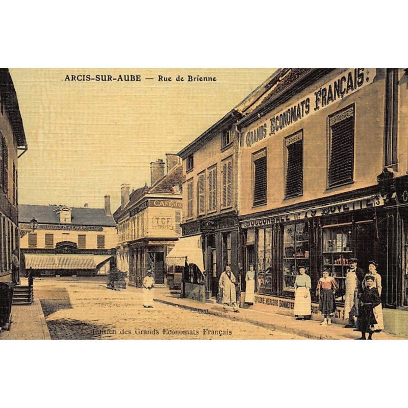 ARCIS-sur-AUBE : rue de brienne - tres bon etat
