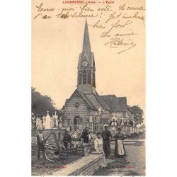 LAUBRESSEL : l'eglise - tres bon etat