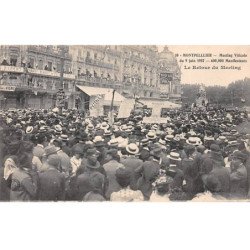 MONTPELLIER - Meeting Viticole du 9 Juin 1907 - Le Retour du Meeting - très bon état