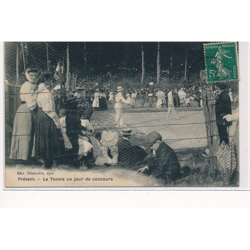 FREVENT : le tennis un jour de concours - etat