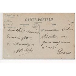 CHAUSSY : carte photo du café, billards - tres bon etat