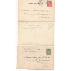 OLIVET : diabolo, automobile, lot de 14 CPA - tres bon etat