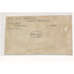 PARIS : 115 rue legendre, restaurant, cafe, biere, Gde. Maxeville - etat (déchirée)