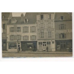 MANTES : gobert, singer, fruits & primeurs, cafe de la halle - etat