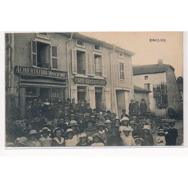 ESCLES : alimentation vosgienne, café-restaurant, magasin - tres bon etat