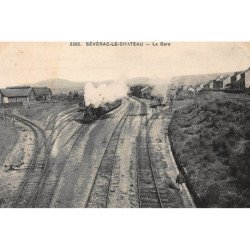 SEVERAC-le-CHATEAU : la gare - tres bon etat