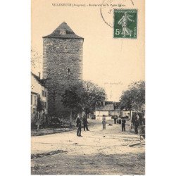 VILLENEUVE : boulevard de la porte-haute - tres bon etat