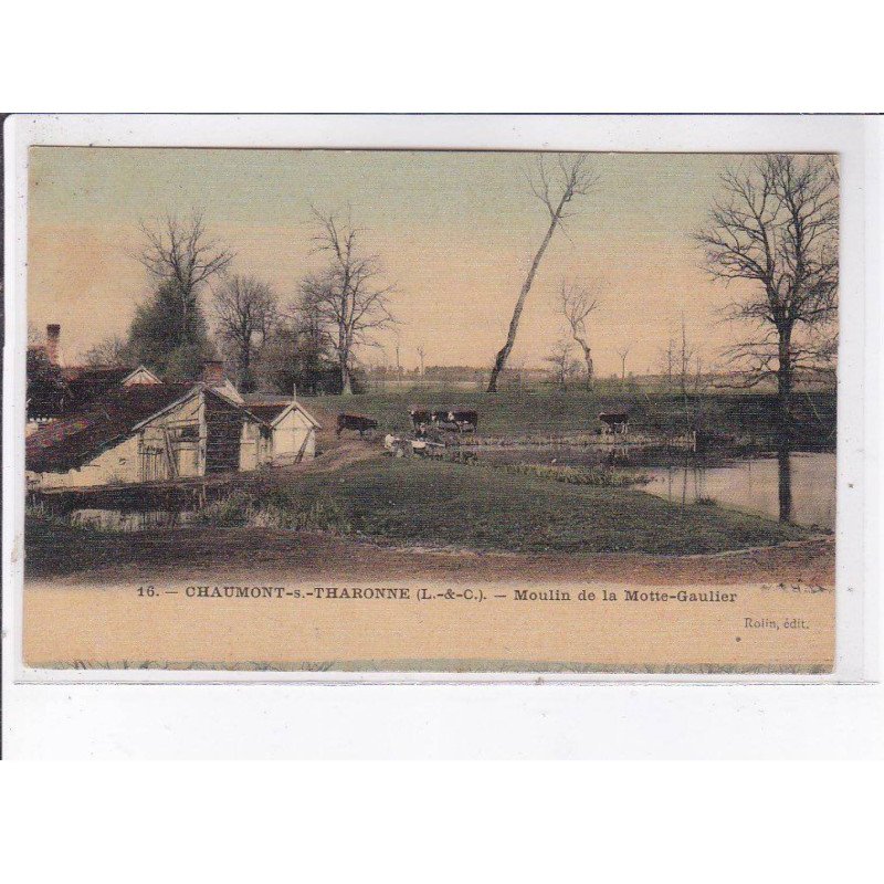 CHAUMONT-sur-THARONNE: moulin de la motte-gaulier - très bon état