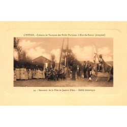 MUR-de-BARREZ : colonie de vacances des petits parisiens, l'estibo, souvenir fete de jeanne d'arc - tres bon etat