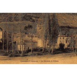 FONDAMENTE : vue generale, le chateau - tres bon etat