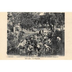 MUR-de-BARREZ : colonie de vacances des petits parisiens la baignade - tres bon etat