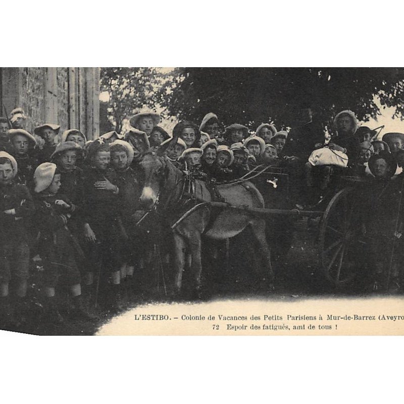 MUR-de-BARREZ : colonie de vacances des petits parisiens espoir des fatigués ami de tous! - tres bon etat