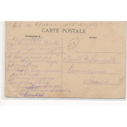VARENNES : epicerie café billard mercerie, personnages, apéro - tres bon etat