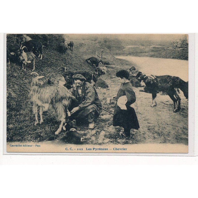 PYRENEES-ATLANTIQUES : chevrier - tres bon etat