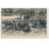 BEAUVAIS : rues d'amiens et de calais, franc-marché, un troupeau de chevres - tres bon etat
