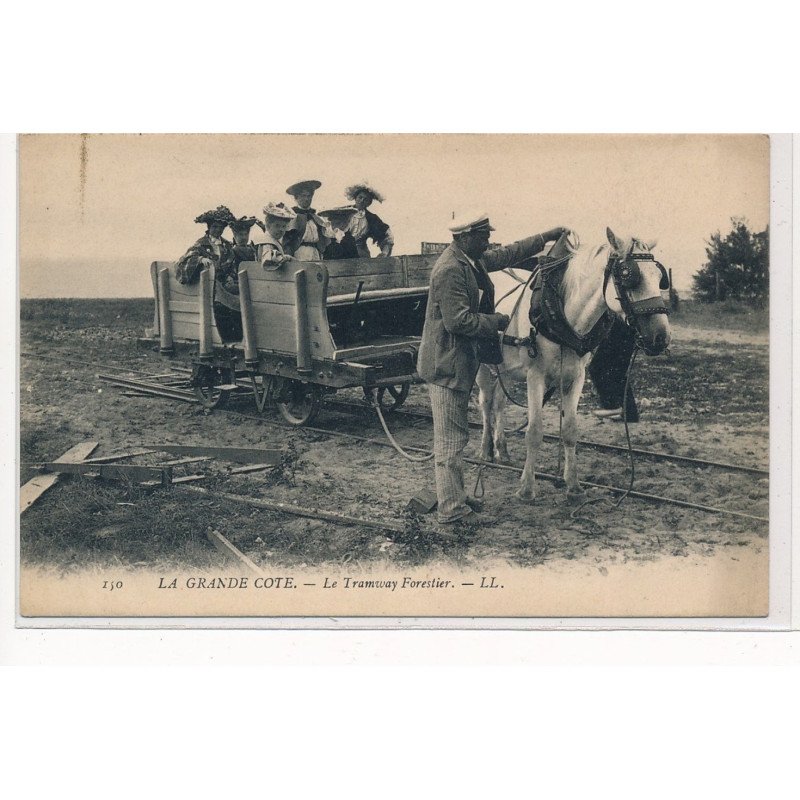 ROYAN : la grande cote, le tramway forestier - tres bon etat