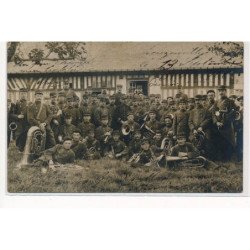BEUZEVILLE : fanfare militaire - tres bon etat