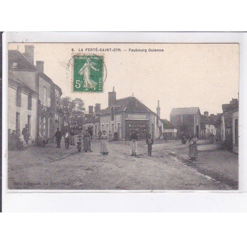 LA FERTE-SAINT-CYR: faubourg guienne - très bon état