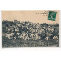 FAUVILLE : glaneurs, enfants - tres bon etat