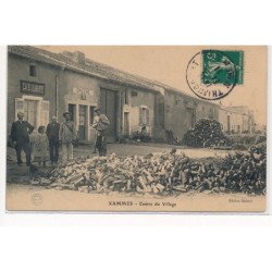 XAMMES : centre du village, facteur, coupe du bois - tres bon etat