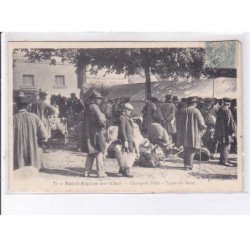 SAINT-AIGNAN-sur-CHER: champ de foire, types du berry - très bon état