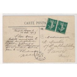 L'HOSPITALET : la gare, arrivée du train - tres bon etat