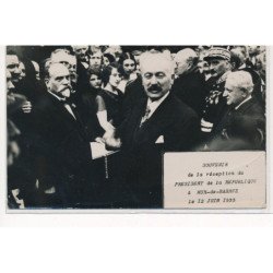 MUR-de-BARREZ : souvenir de la réception du président de la république 12 juin 1933 - tres bon etat