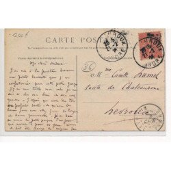 CHATEAUROUX : rue jean-jacques rousseau place aux guédoux photographie dorsand rené, autographe - tres bon etat