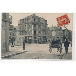CHATEAUROUX : rue jean-jacques rousseau place aux guédoux photographie dorsand rené, autographe - tres bon etat
