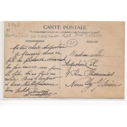 PARIS : explosion du tramway rue gay lussac - tres bon etat