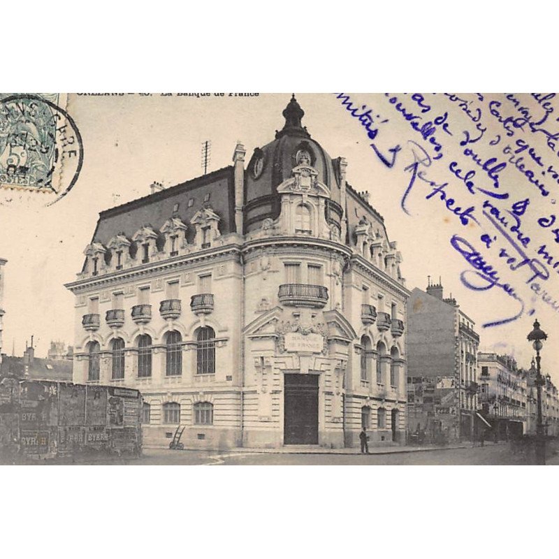 ORLEANS : banque de france - tres bon etat