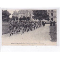 CHAMBORD: les éclaireurs de saint-laurent, château, scout - très bon état