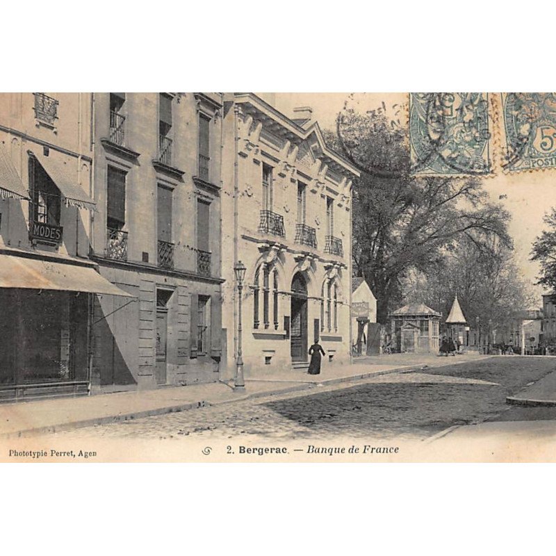 BERGERAC : banque de france - etat