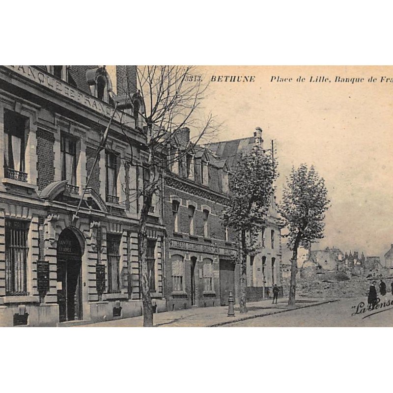 BETHUNE : banque de france, place de lille - tres bon etat