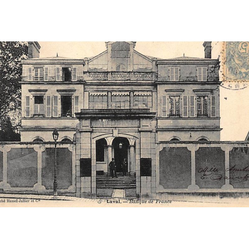 LAVAL : la banque de france - tres bon etat