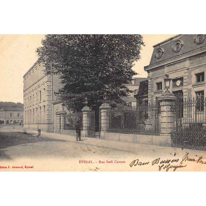 EPINAL : la banque de france, rue sadi carnot - tres bon etat