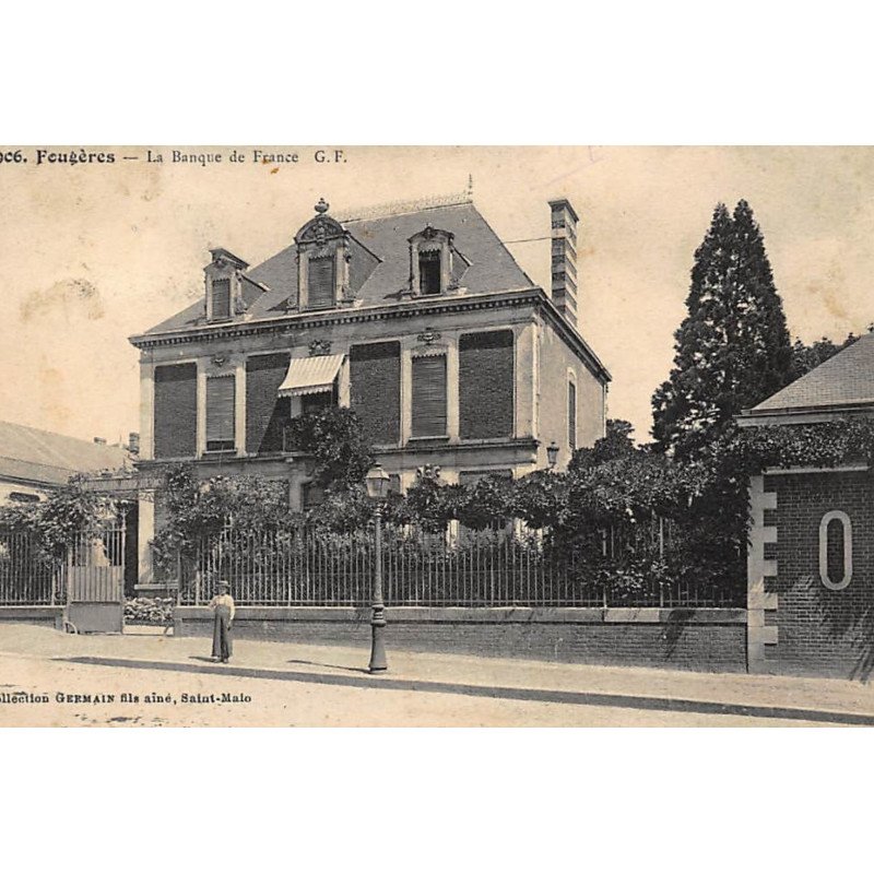 FOUGERES : la banque de france - etat
