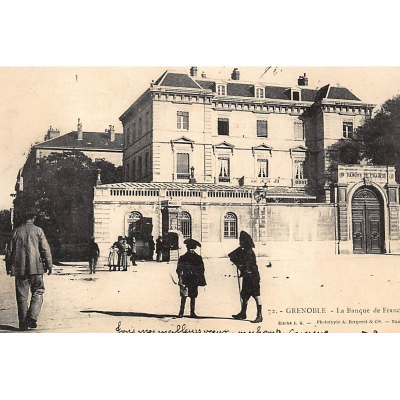 GRENOBLE : la banque de france - etat