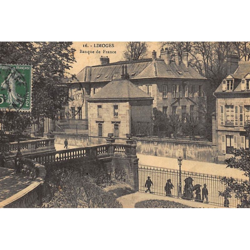 LIMOGES : la banque de france - etat