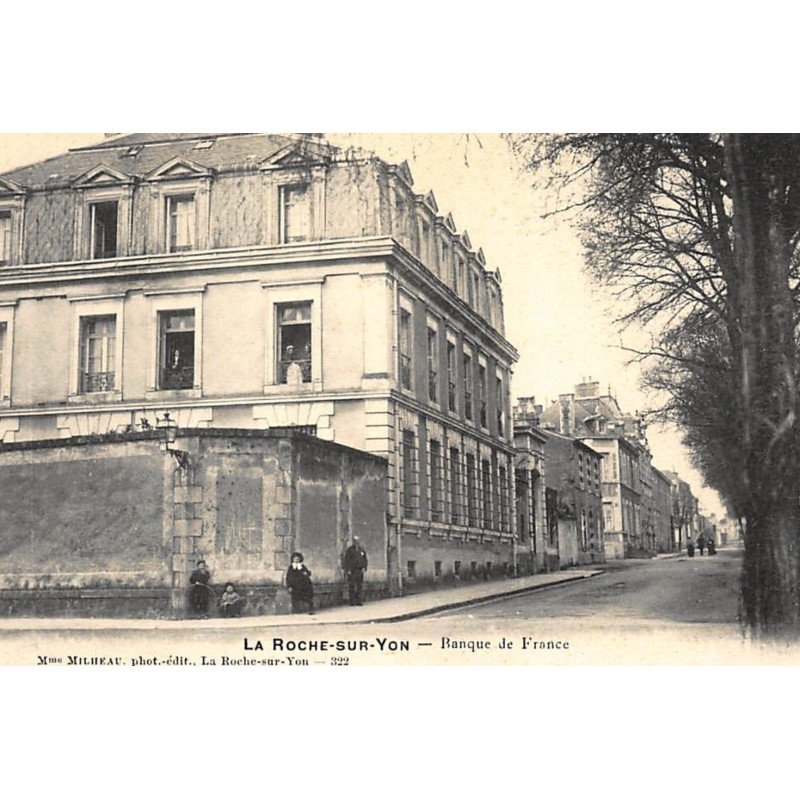 LA ROCHE-sur-YON : banque de france - tres bon etat