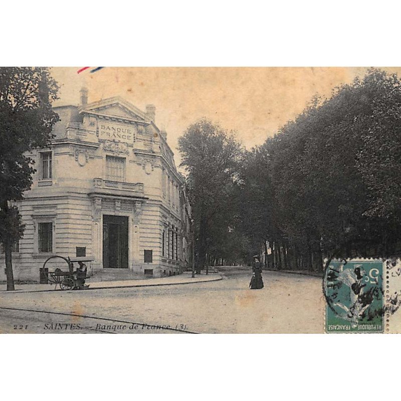 SAINTES : banque de france - etat