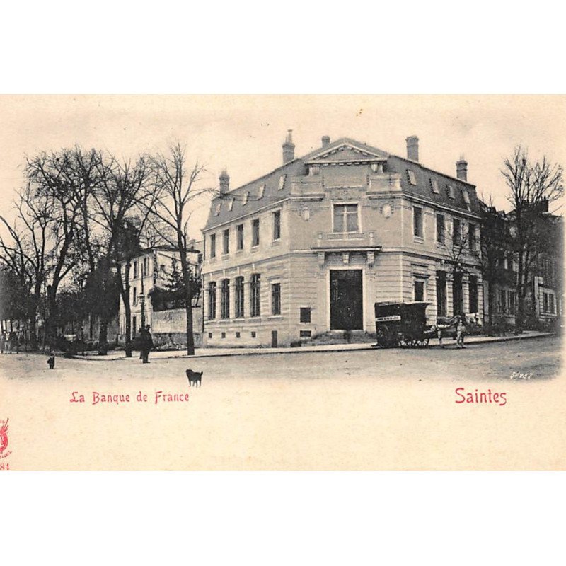SAINTES : banque de france - tres bon etat