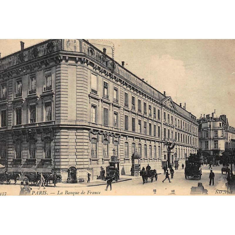 PARIS : la banque de france - tres bon etat