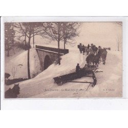 JURA: touriste, le haut-jura en hiver, chasse neige, charrue - très bon état