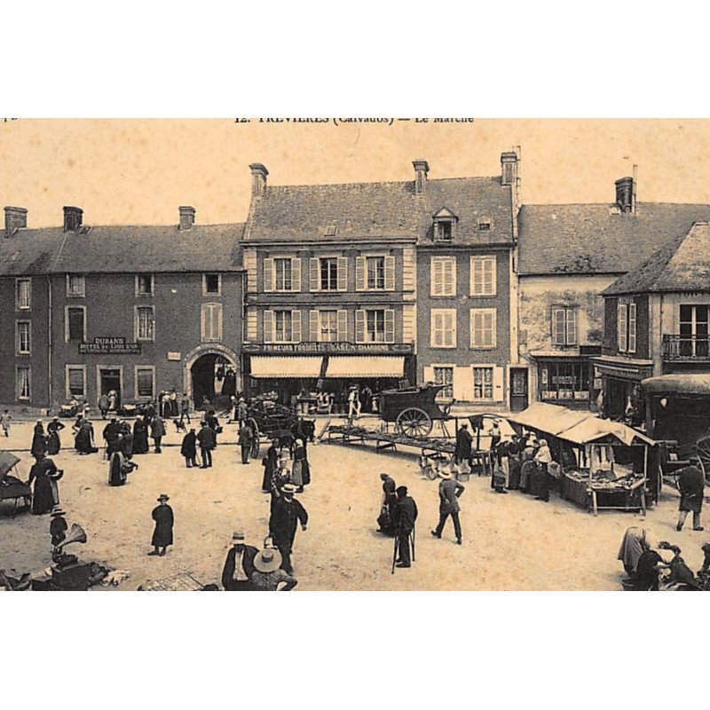TREVIERES : le marché - etat