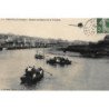 TROUVILLE : aviation, pasant au-dessus de la touques - tres bon etat