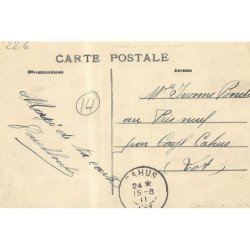 TROUVILLE : aviation, pasant au-dessus de la touques - tres bon etat