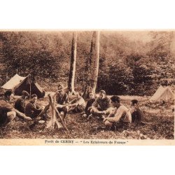 CERISY : foret de cerisy, "les eclaireurs de france" scouts - tres bon etat